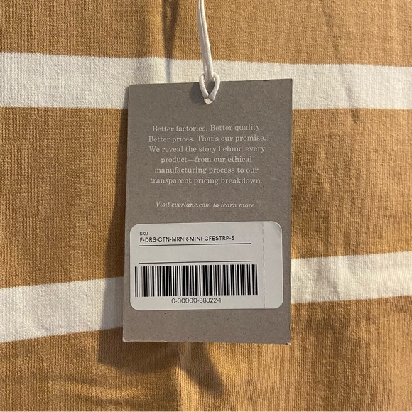 NWT Everlane Oversized Mariners Dress - Picture 5 of 5